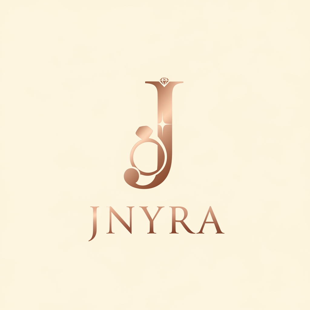 AI Design for want to make logo for my jwellery brand jnyra