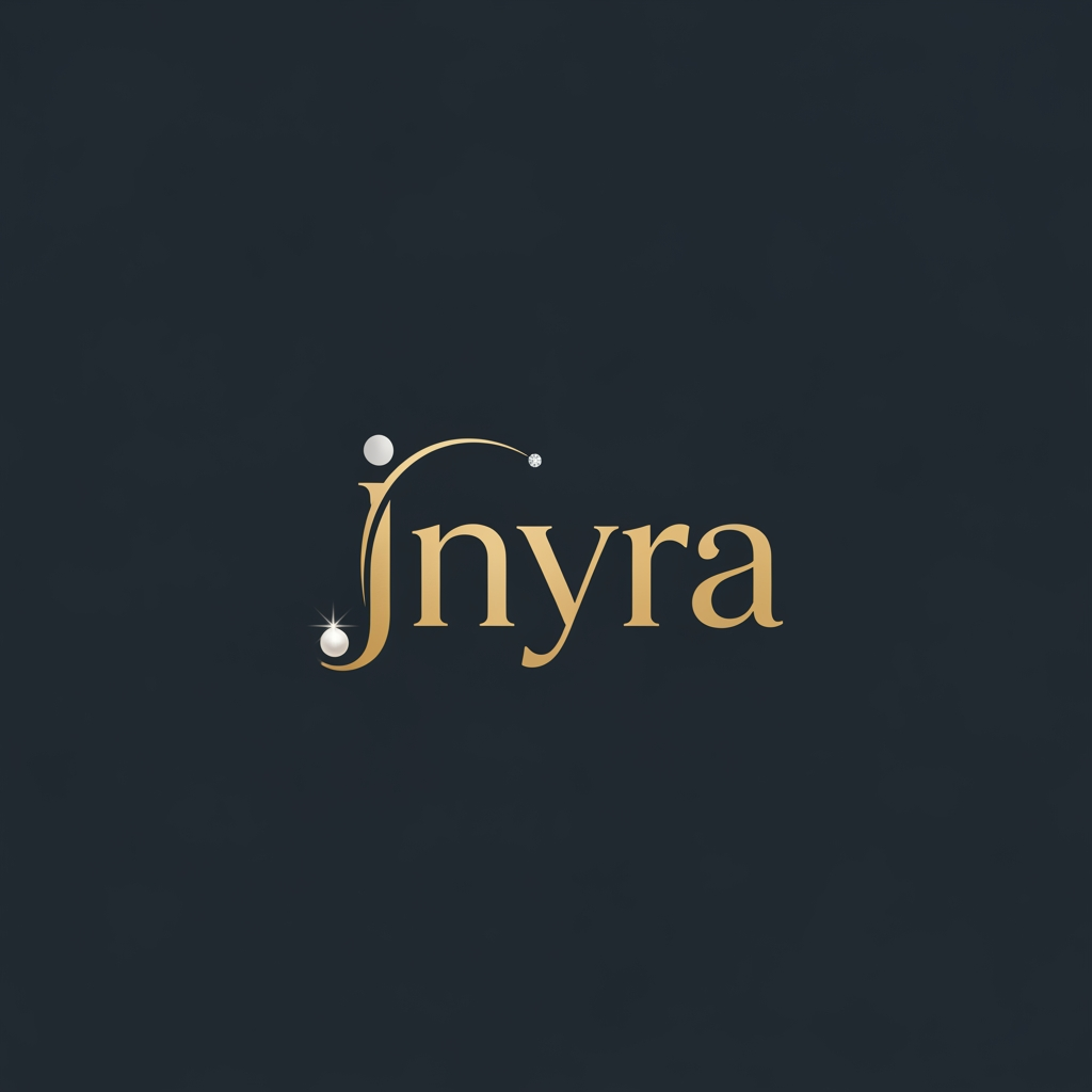 AI Design for want to make logo for my jwellery brand jnyra