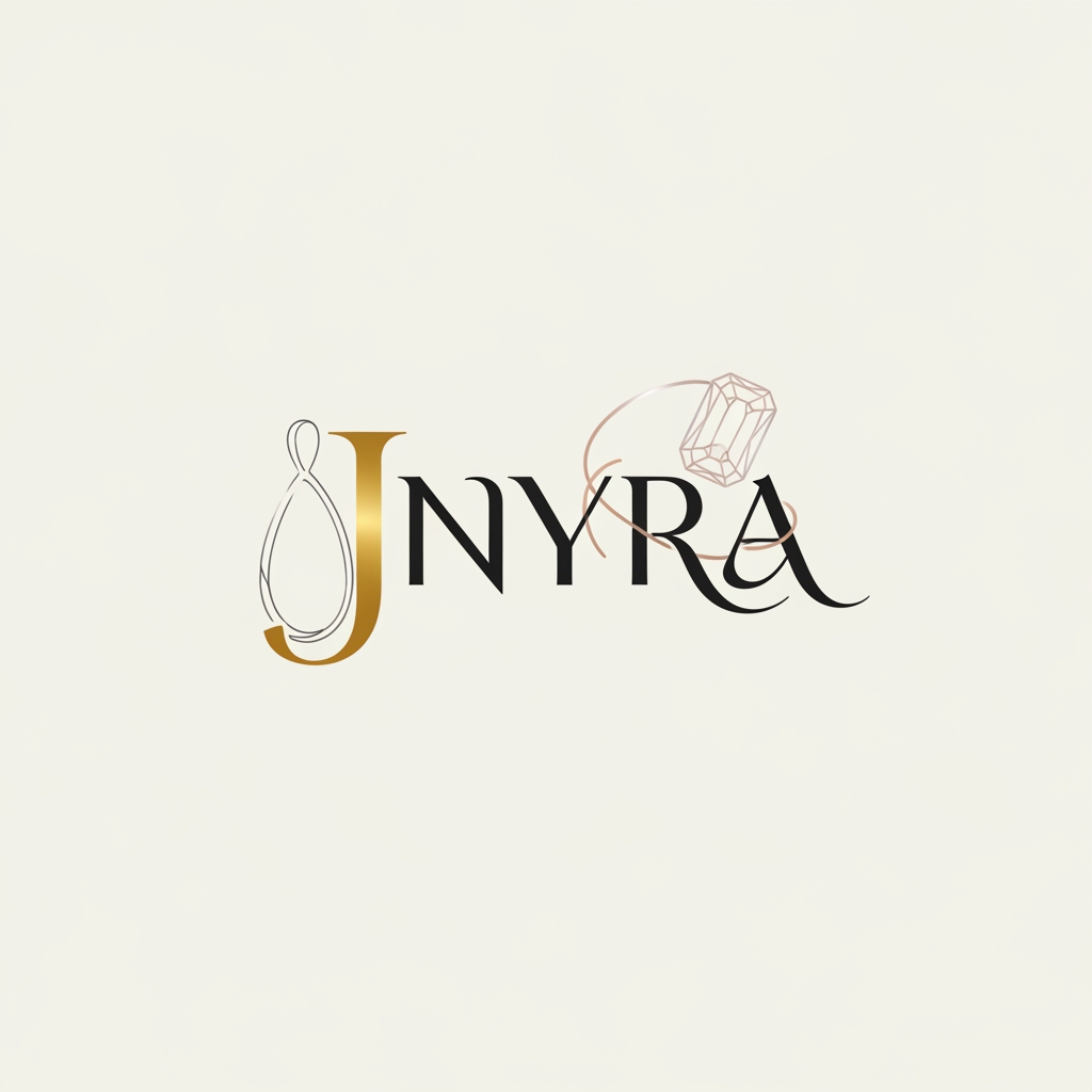 AI Design for want to make logo for my jwellery brand jnyra