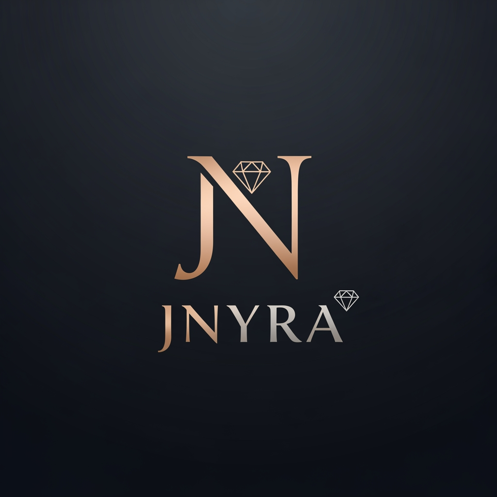 AI Design for want to make logo for my jwellery brand jnyra