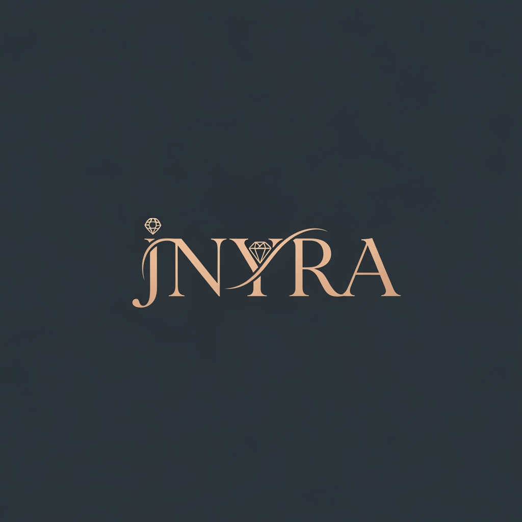AI Design for want to make logo for my jwellery brand jnyra