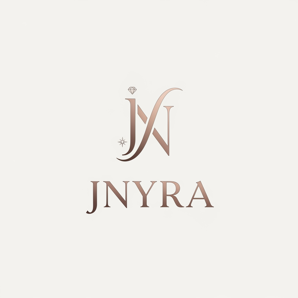 AI Design for want to make logo for my jwellery brand jnyra