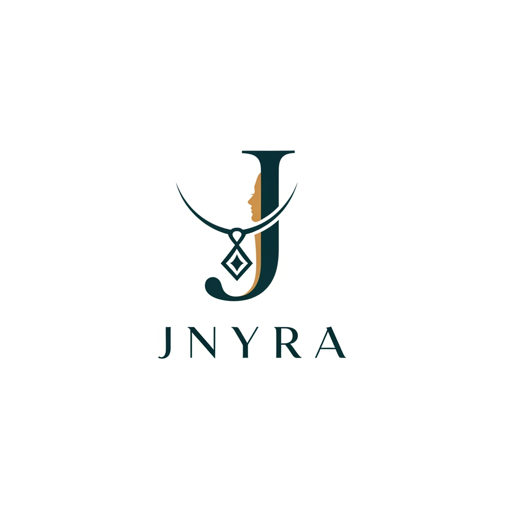AI Design for want to make logo for my jwellery brand jnyra