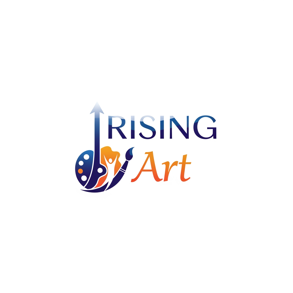 AI Design for make a logo for rising art