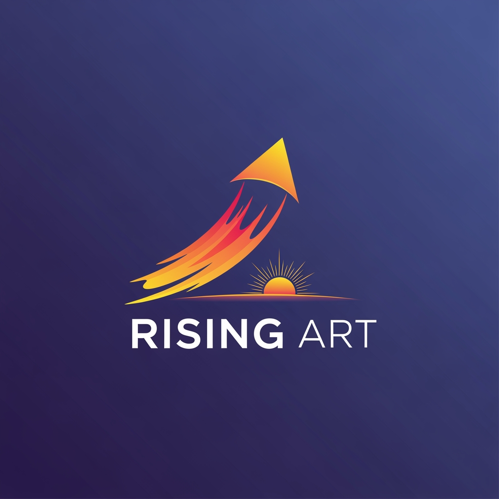 AI Design for make a logo for rising art