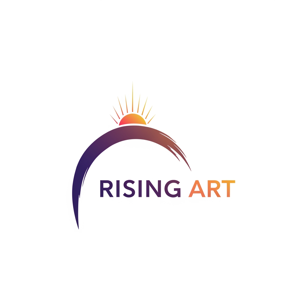 AI Design for make a logo for rising art