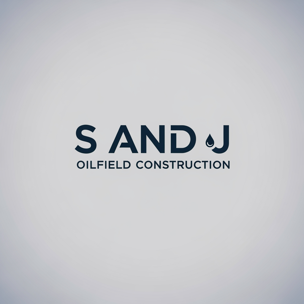 AI Design for A typographic logo for 'S AND J OILFIELD CONSTRUCTION'. The emphasis is on a custom, ultra-clean sans-serif typeface that feels strong yet sophisticated. The 'S AND J' should be bold. The words 'OILFIELD CONSTRUCTION' should be underneath, lighter in weight, perfectly aligned. Introduce a single, small, circular accent point (like a drop of oil) subtly placed near the 'J'. Keep it monochromatic, dark blue or white, on a soft background. Minimalist branding, high resolution."
Key Elements:
Strong Sans-Serif Typeface: Custom-looking font jo modern lagay.
Perfect Alignment: Text perfectly centered ya balanced ho.
Monochromatic: Aik hi color (e.g., black/white ya single dark blue) full logo ke liye.