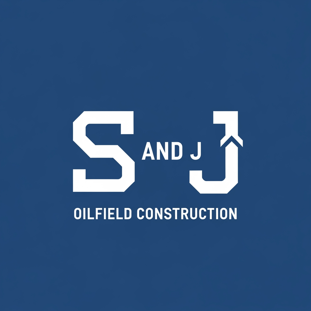 AI Design for "A minimalist and clean monogram logo for 'S AND J OILFIELD CONSTRUCTION'. Combine the letters S and J into a unified symbol. Use geometric, industrial-style fonts with thick, strong lines. Incorporate a very subtle, small upward-pointing arrow integrated within the 'J' to suggest growth and energy. Render in a deep, professional blue and white. Use negative space effectively. Flat design, solid background."

Minimalist & Clean: Kuch bhi extra nahi, just simple lines.

Monogram (SJ): 'S' aur 'J' ko creatively join karein.

Deep Blue/White: Bharosaymand (trustworthy) aur modern.