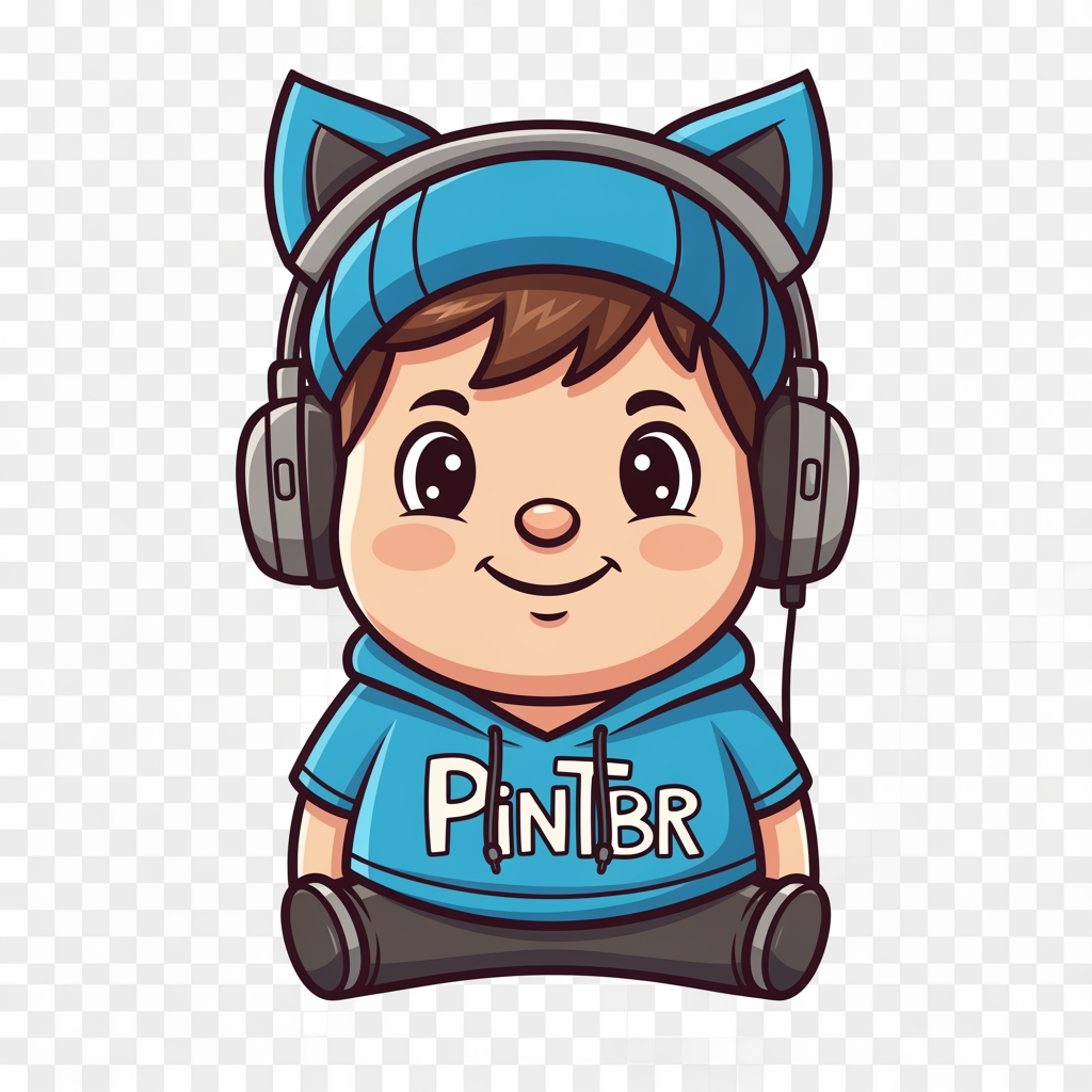 AI Design for Create a cute original PNGtuber character for a YouTube video avatar.

The character is a small, chubby, adorable person with a friendly and expressive personality. Show mostly the upper body with a little bit of the legs visible, like a character sitting in the corner of a video. Do not make the full body the focus.

Give the character slightly large, expressive eyes that look cute and full of emotion, but keep them natural and not exaggerated. Add a warm smile and a fun, memorable expression that works for talking animations.

Use a clean vector cartoon style with smooth outlines, simple shading, and a polished mascot-like design. Make the character look like a lovable streamer avatar that can be used as a PNGtuber.

Transparent background. No scenery, no objects, only the character.