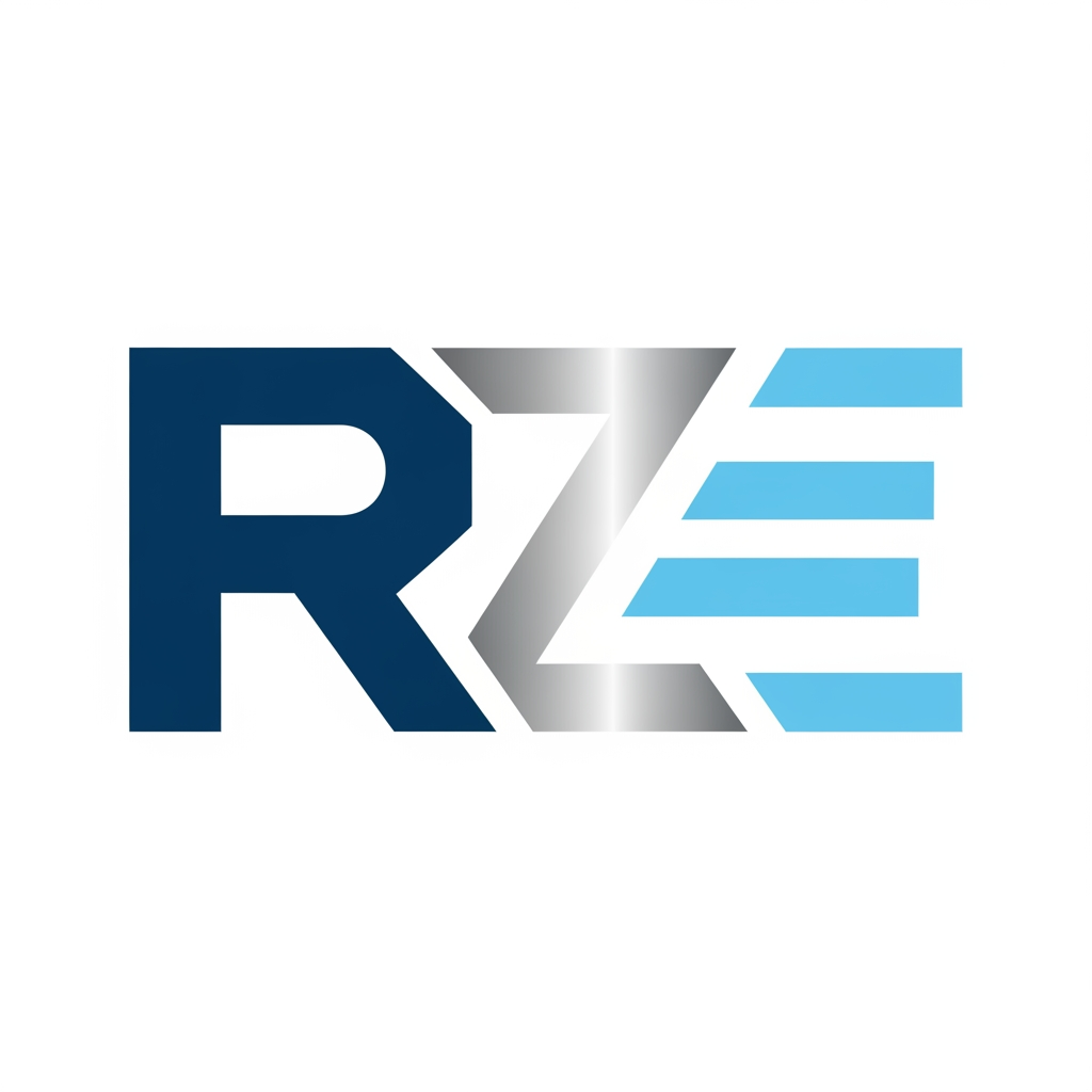 AI Design for the Bank name is RZE dont want the name in logo only the design of that Logo