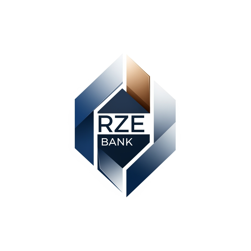 AI Design for i going to do the banking website that bank name is RZE Bank but i dont want name in that logo i want only the designed logo as in professional