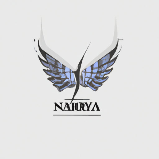 AI Design for CREATE A SYMBOL THE COMPANY NAME "NARAKARYA" WITH AN ARCHITECTURAL DESIGN THEME BUT HAS THE CHARACTERISTIC OF BIRD WINGS,
