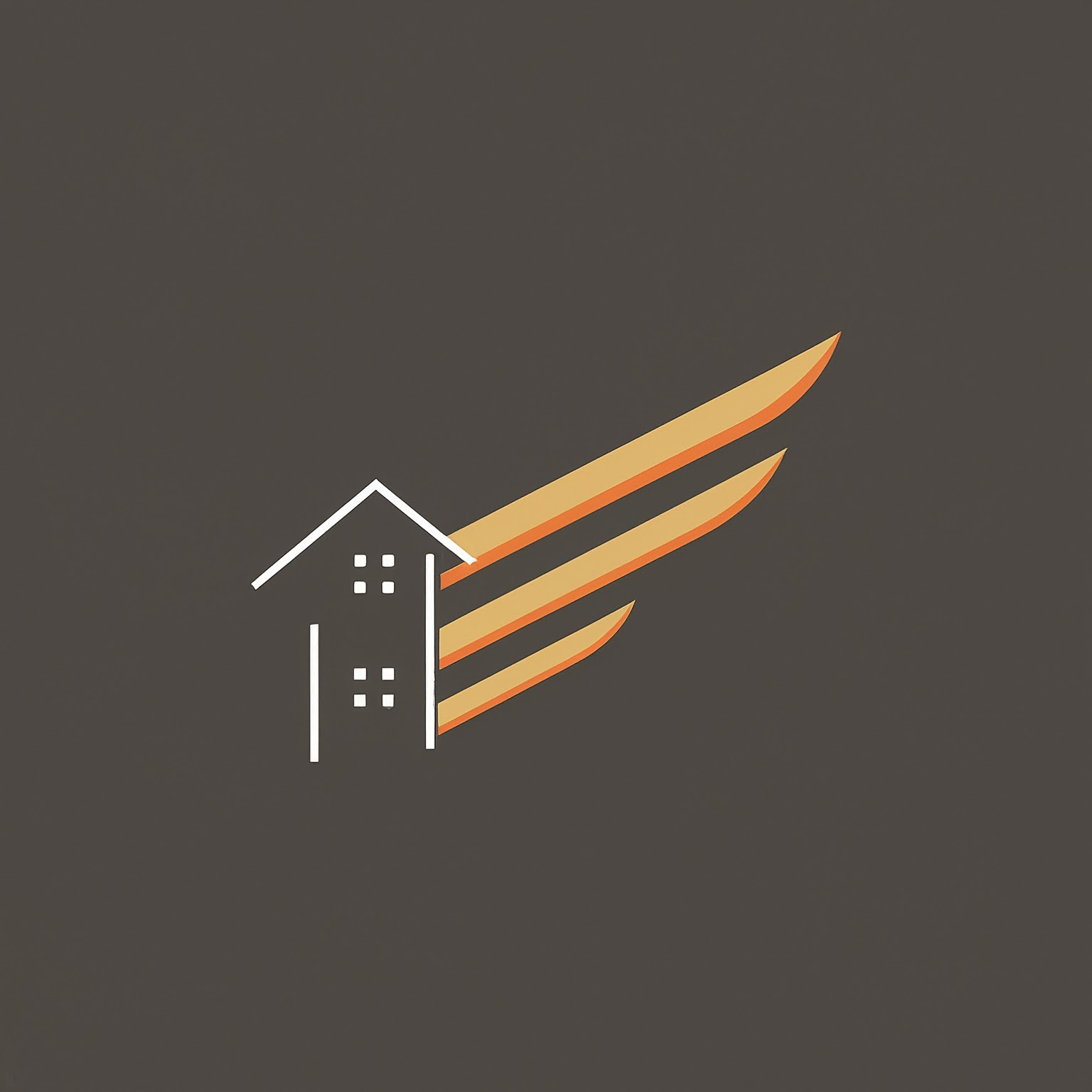 AI Design for CREATE A SYMBOL AND LOGO WITH THE COMPANY NAME "NARAKARYA" WITH AN ARCHITECTURAL DESIGN THEME BUT HAS THE CHARACTERISTIC OF A BIRD'S WING,