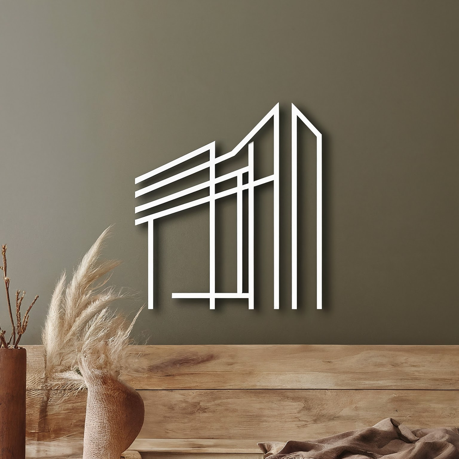 AI Design for CREATE A SYMBOL AND LOGO WITH THE COMPANY NAME "NARAKARYA" WITH AN ARCHITECTURAL DESIGN THEME BUT HAS THE CHARACTERISTIC OF A BIRD'S WING,