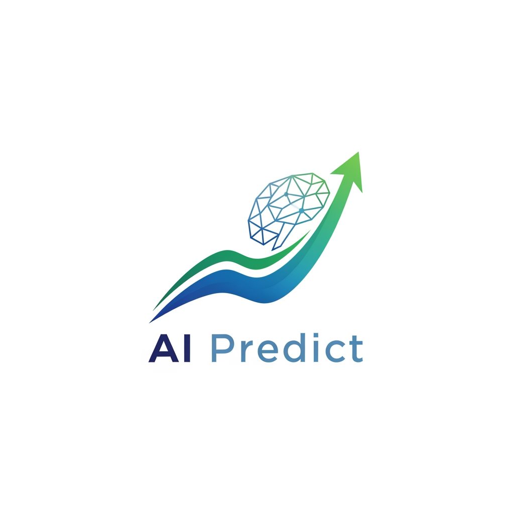 AI Design for i want to create a logo and it should based on ai stock market predicitor