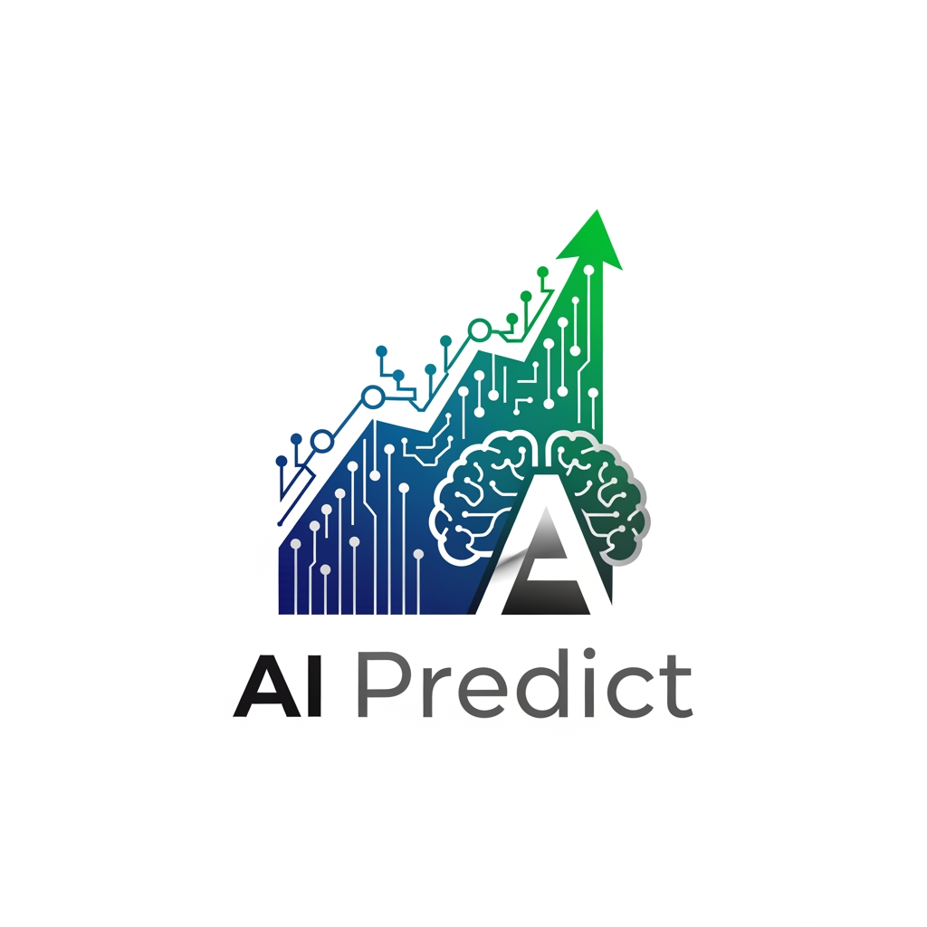 AI Design for i want to create a logo and it should based on ai stock market predicitor