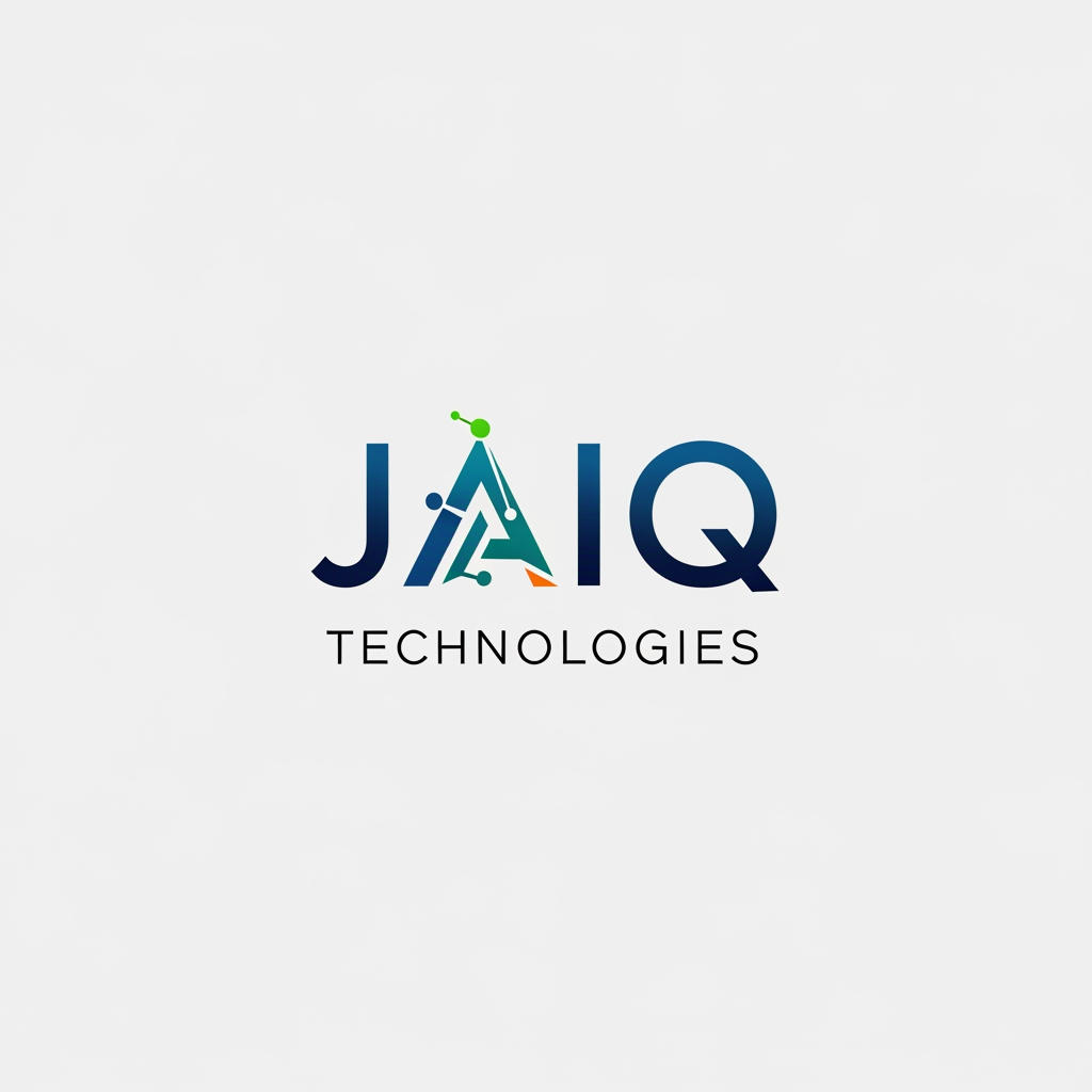 AI Design for create a logo for the brand name JAIQ technologies, this company works on software creation like ERP, apps and many more. Generate a stunning and attractive logo for the same