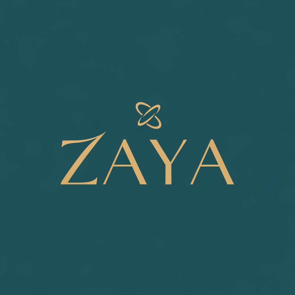 AI Design for zaya logo