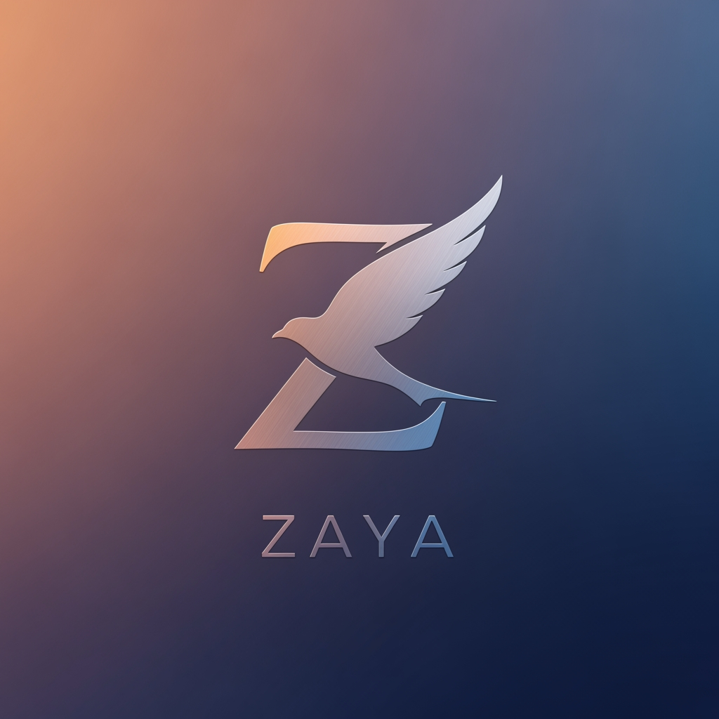 AI Design for zaya logo