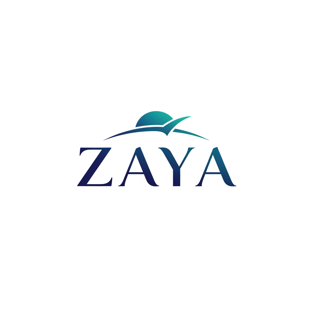 AI Design for zaya logo