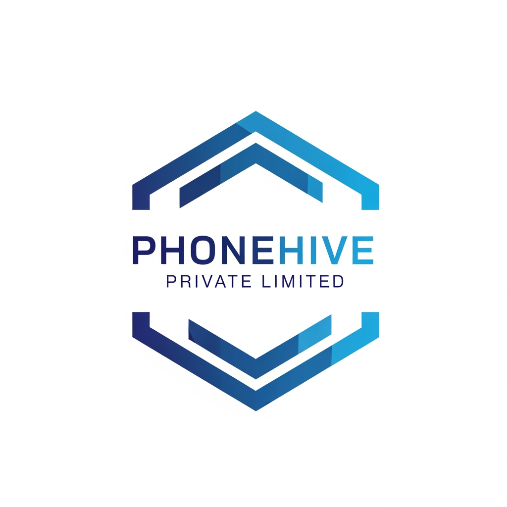 AI Design for i want to create a logo for my company and its name is "Phonehive Private Limited" and its about -A Group company focused on mobile devices, contributing to the Group’s broader consumer electronics distribution network. dont use phone related things in  logo  use simple and minimilist theme use name for logo