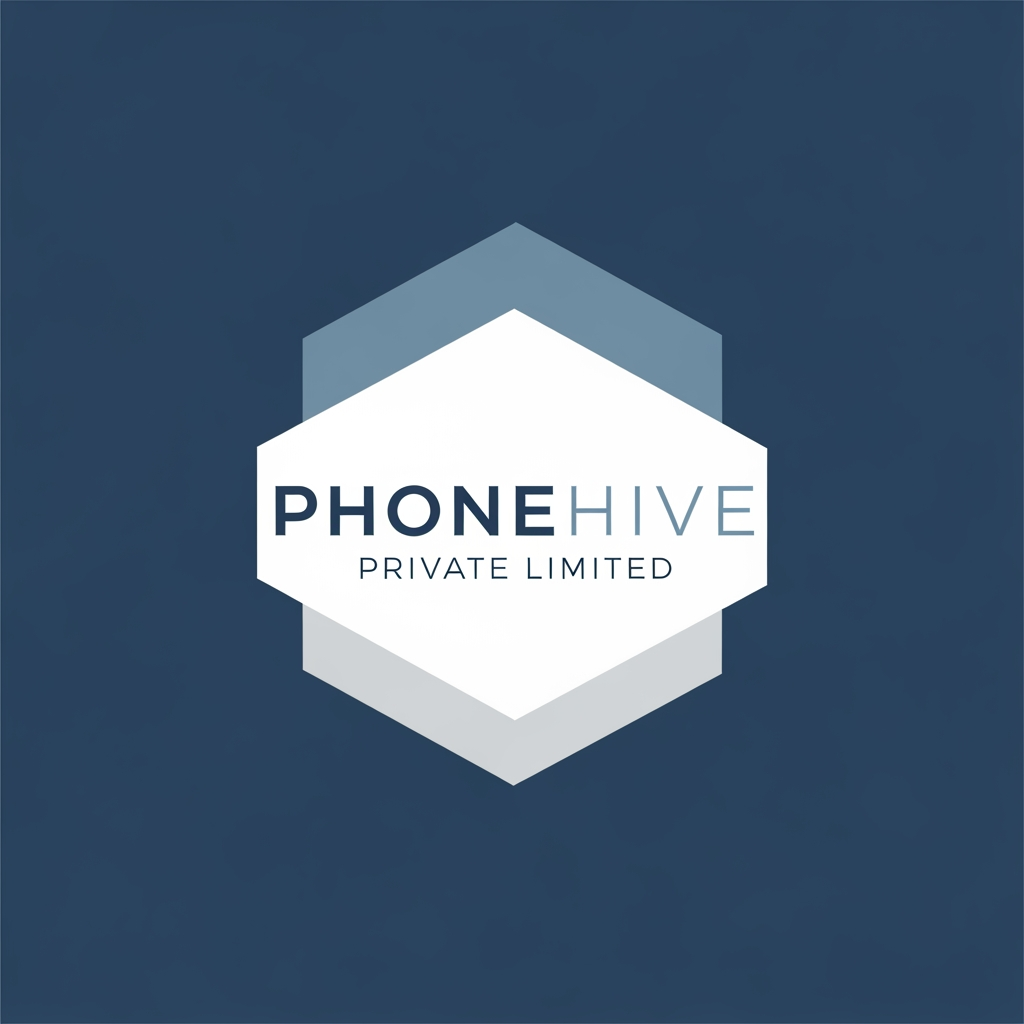 AI Design for i want to create a logo for my company and its name is "Phonehive Private Limited" and its about -A Group company focused on mobile devices, contributing to the Group’s broader consumer electronics distribution network. dont use phone related things in  logo  use simple and minimilist theme use name for logo