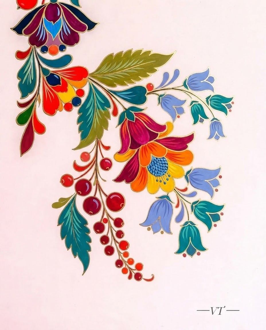 AI Design for make another set of flowers similar to reference image but make them unique and new