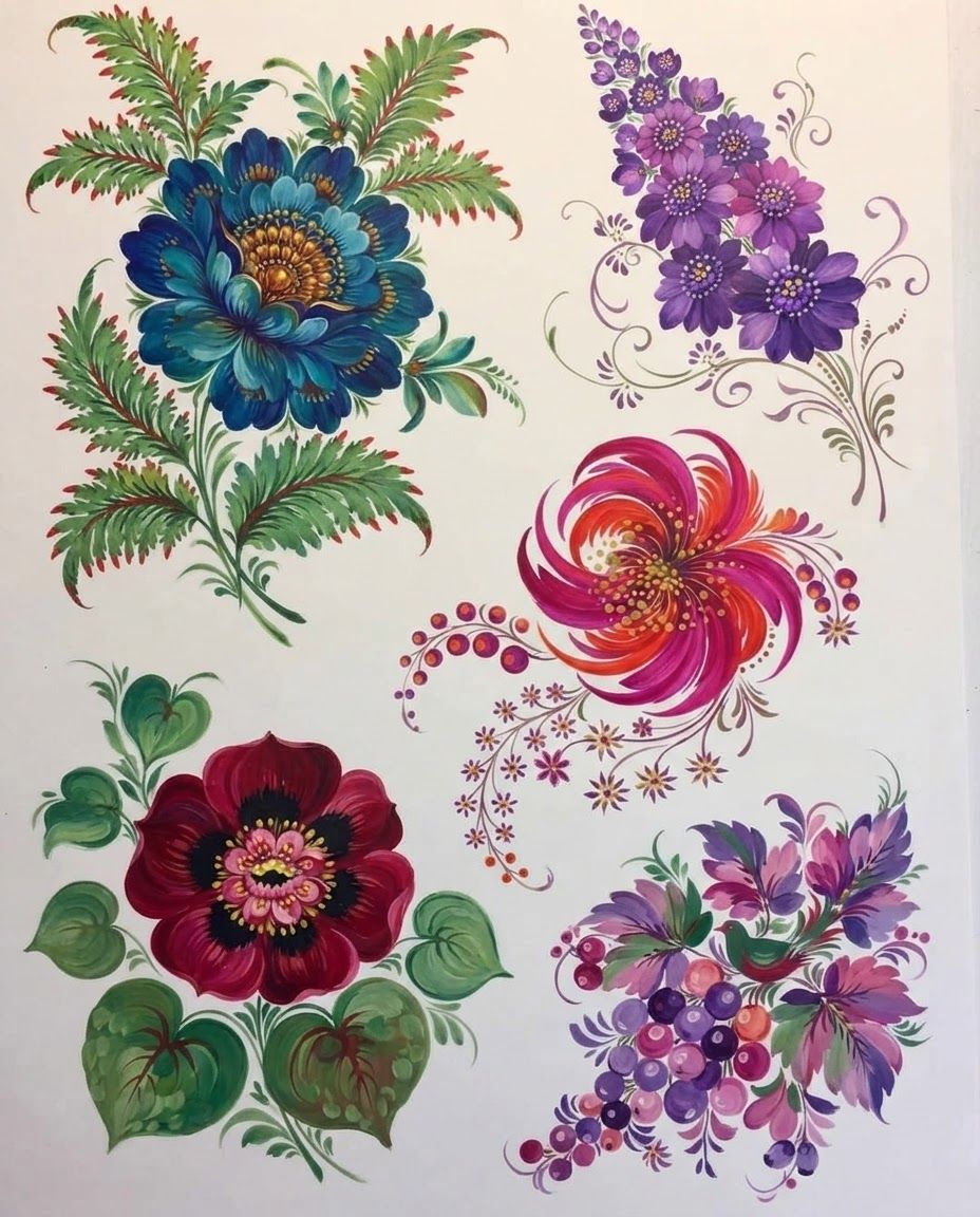 AI Design for make another set of flowers similar to reference image but make them unique and new