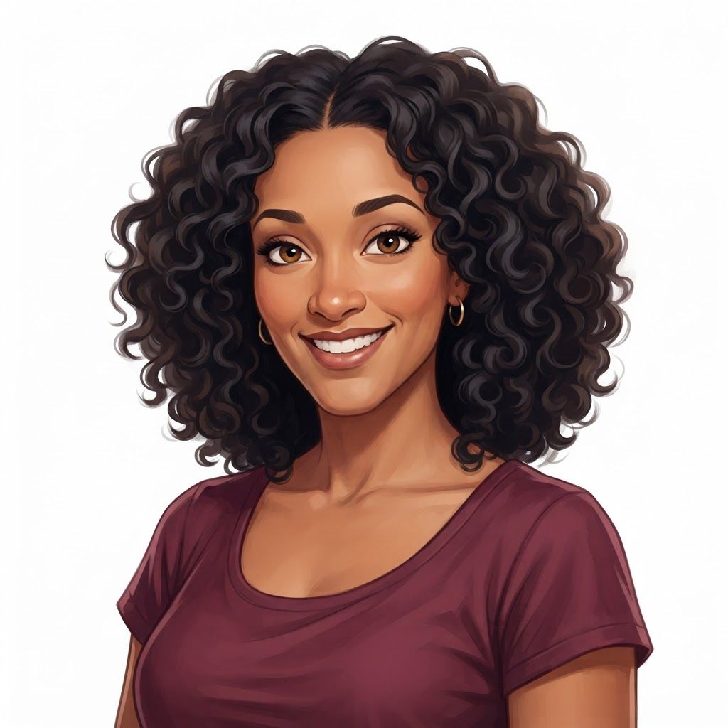redraw the first image in the exact same art style (2d painterly disney styled potrait) as second image and make sure the face of the woman is recognizable, the illustration will be on solid white background