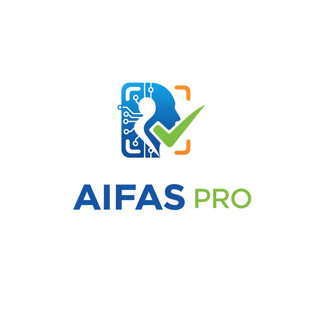 AI Design for we are creating a ai samart attendance tracking system for schools so we need a logo for our website or software or wed can say for our company so could you design an unique logo for that our comapny name will be AIFAS PRO