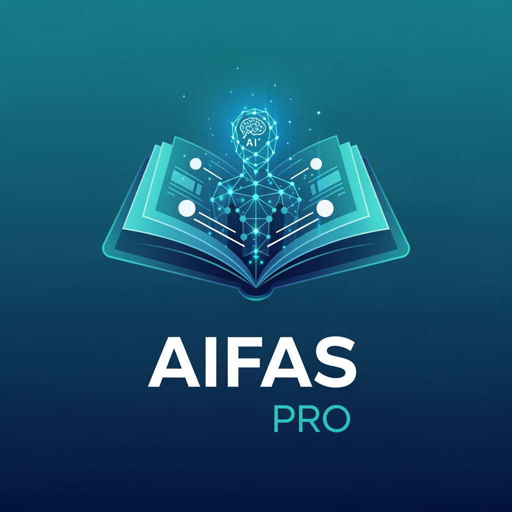 AI Design for we are creating a ai samart attendance tracking system for schools so we need a logo for our website or software or wed can say for our company so could you design an unique logo for that our comapny name will be AIFAS PRO