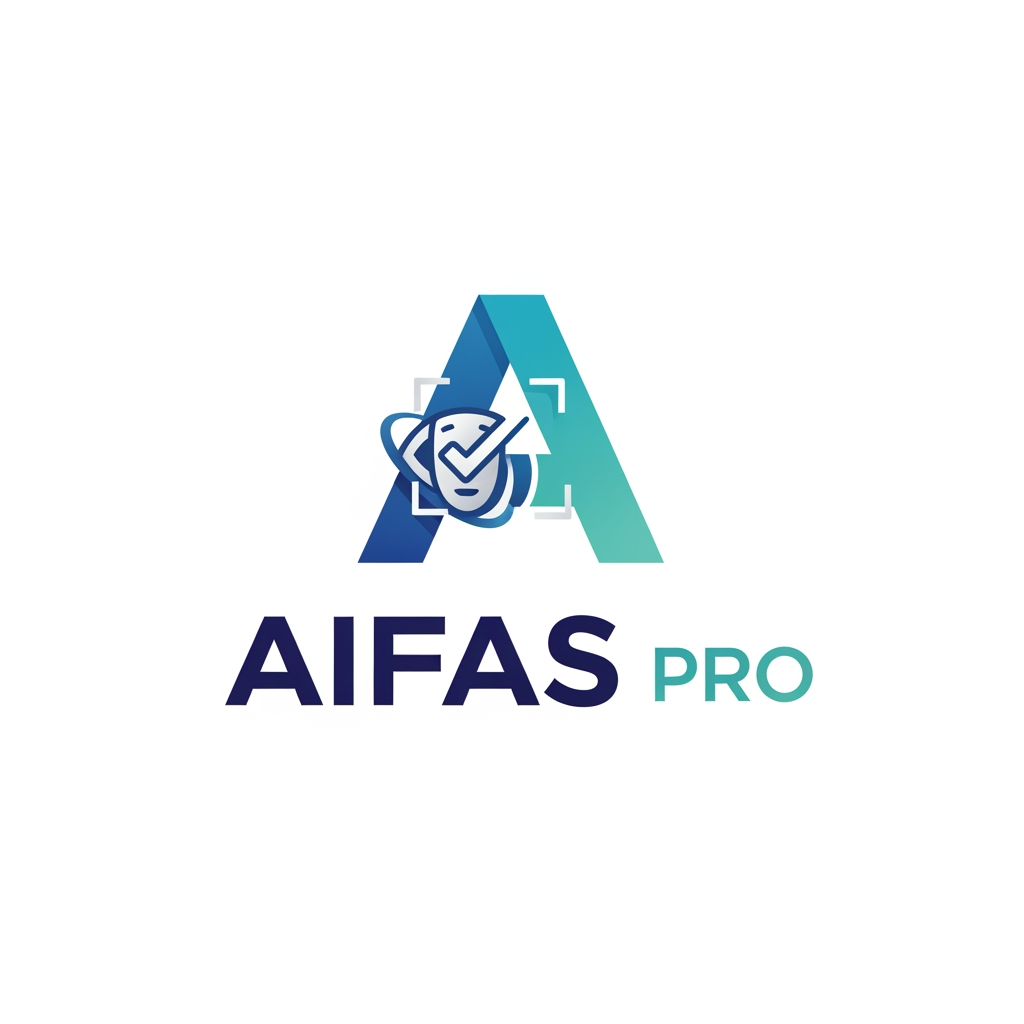 AI Design for we are creating a ai samart attendance tracking system for schools so we need a logo for our website or software or wed can say for our company so could you design an unique logo for that our comapny name will be AIFAS PRO