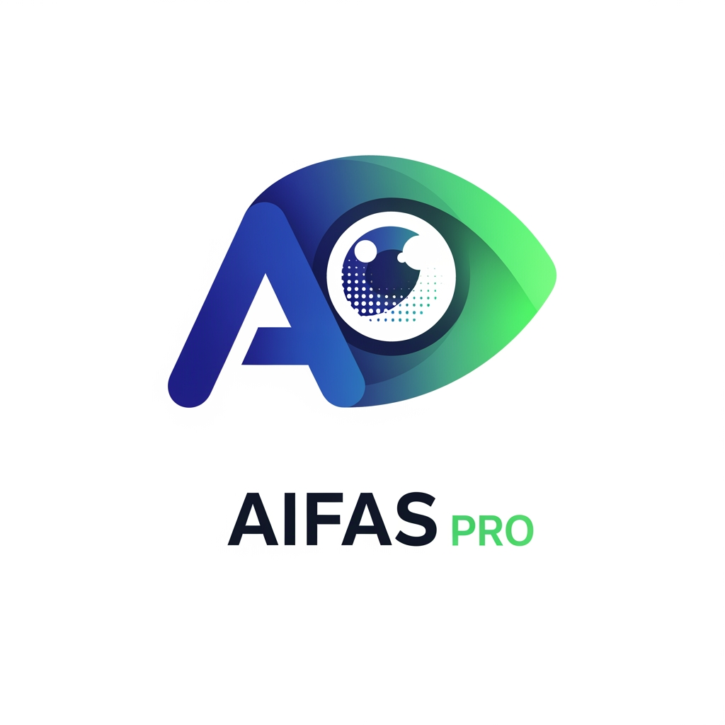 AI Design for we are creating a ai samart attendance tracking system for schools so we need a logo for our website or software or wed can say for our company so could you design an unique logo for that our comapny name will be AIFAS PRO