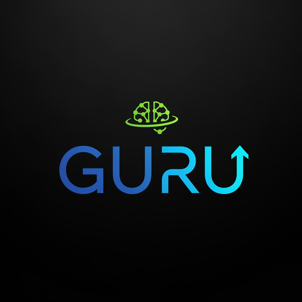 AI Design for GURU digital logo want