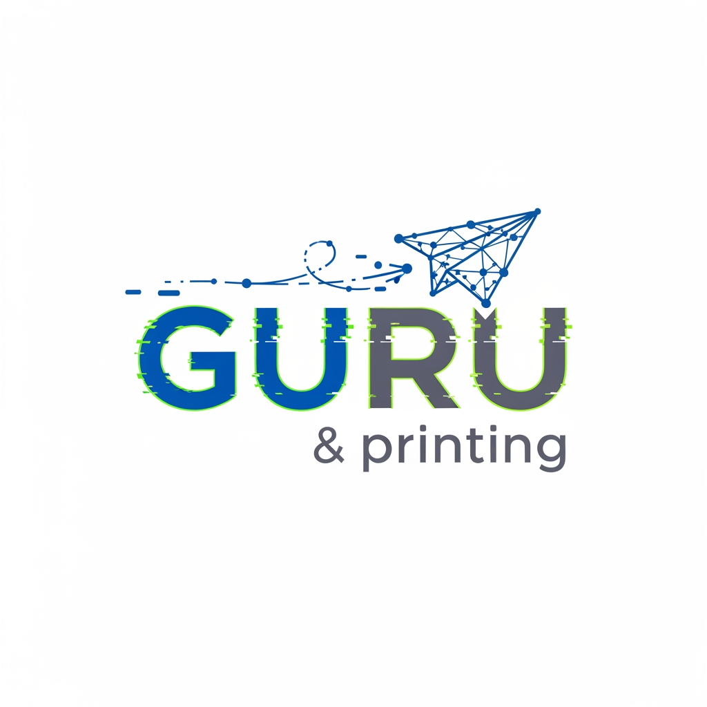 AI Design for GURU digital & printing logo want
