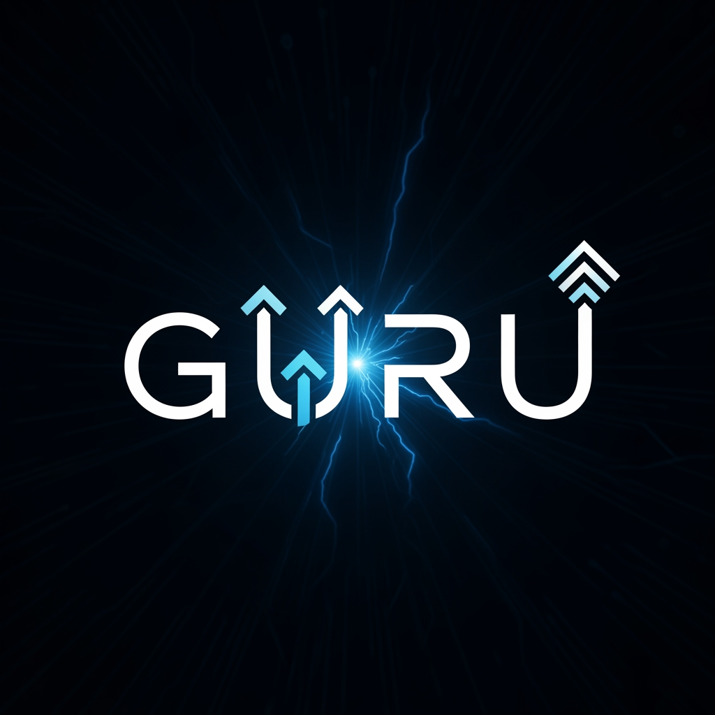 AI Design for GURU digital logo want