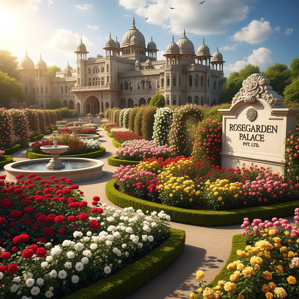 AI Design for rosegarden palace pvt.ltd.