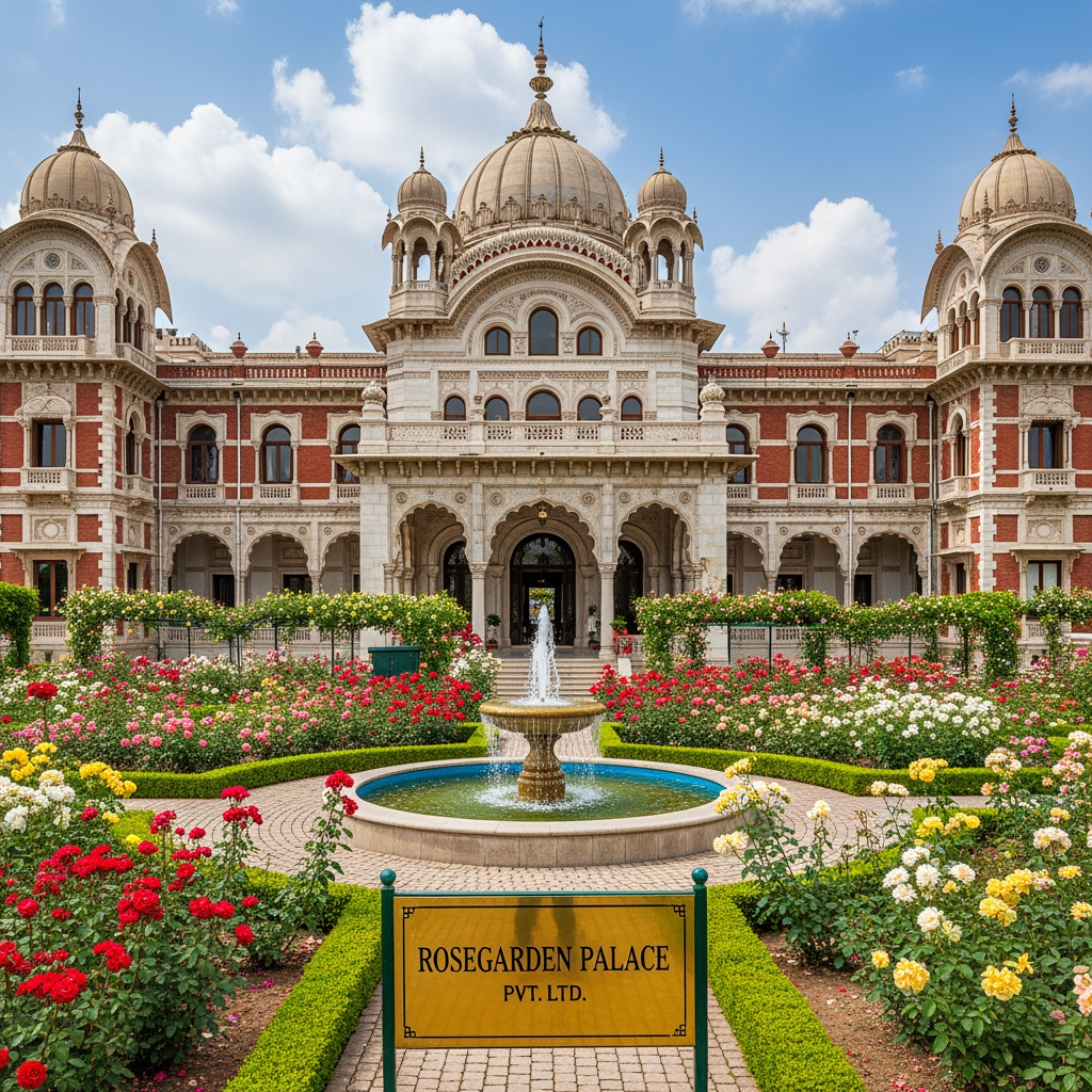 AI Design for rosegarden palace pvt.ltd.