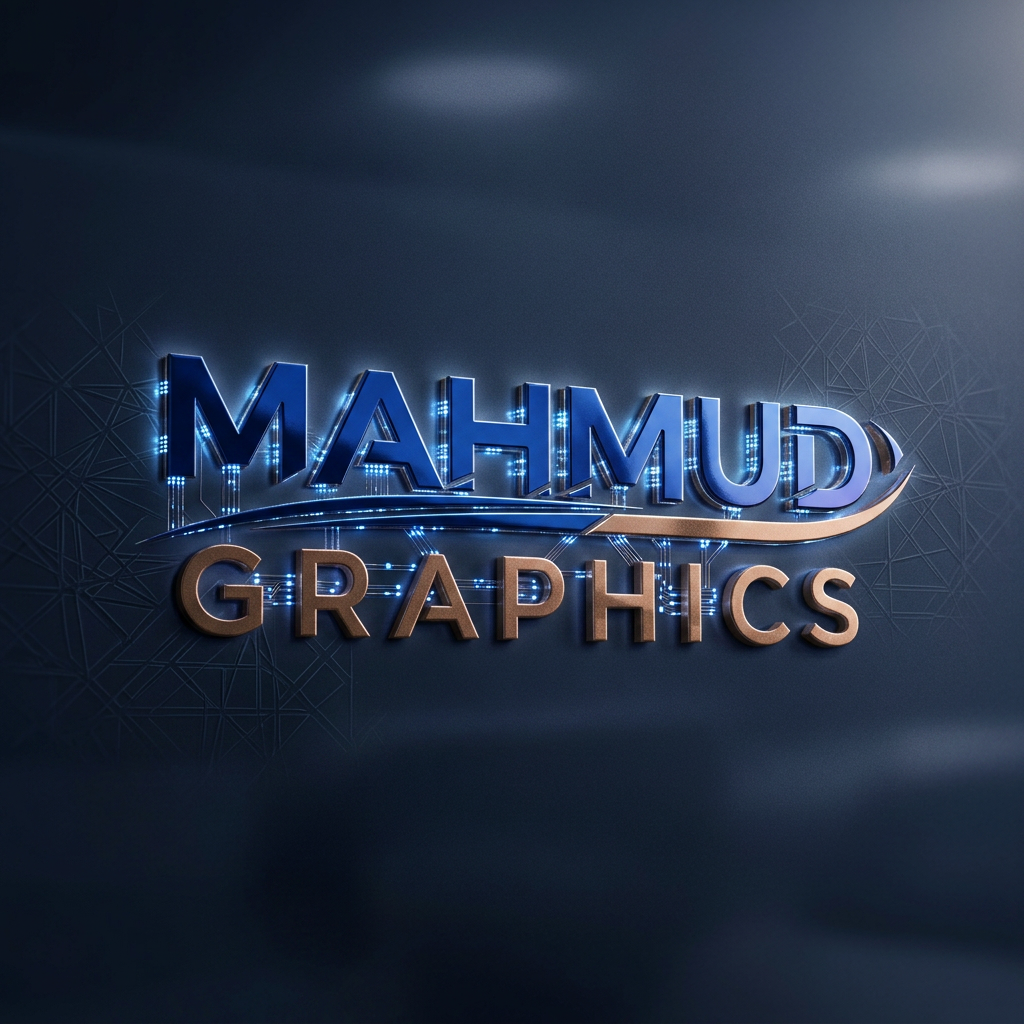 AI Design for MAHMUD GRAPHICS
