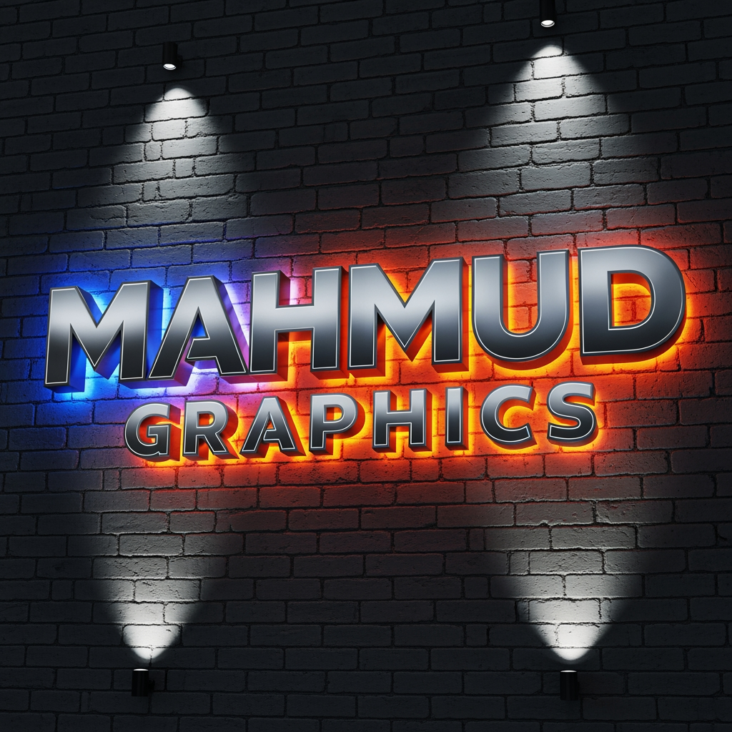 AI Design for MAHMUD GRAPHICS