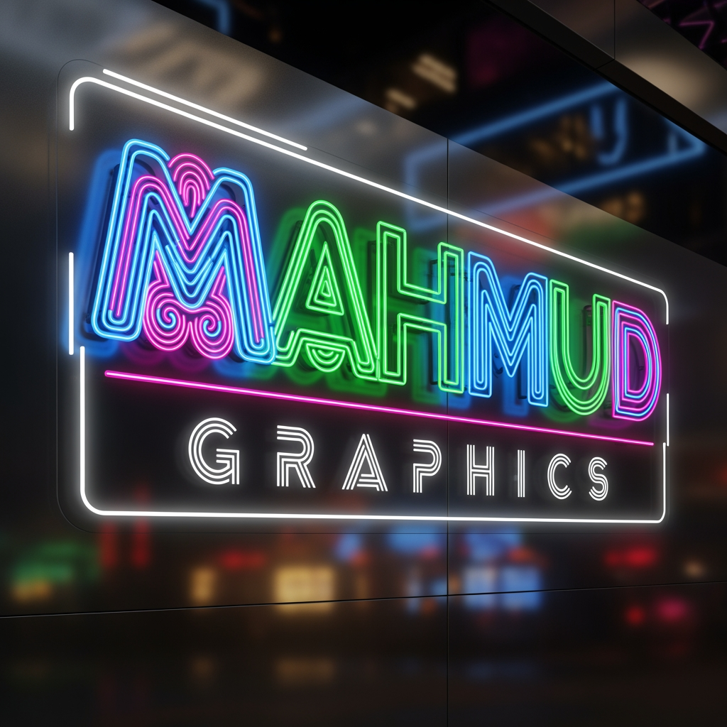 AI Design for MAHMUD GRAPHICS