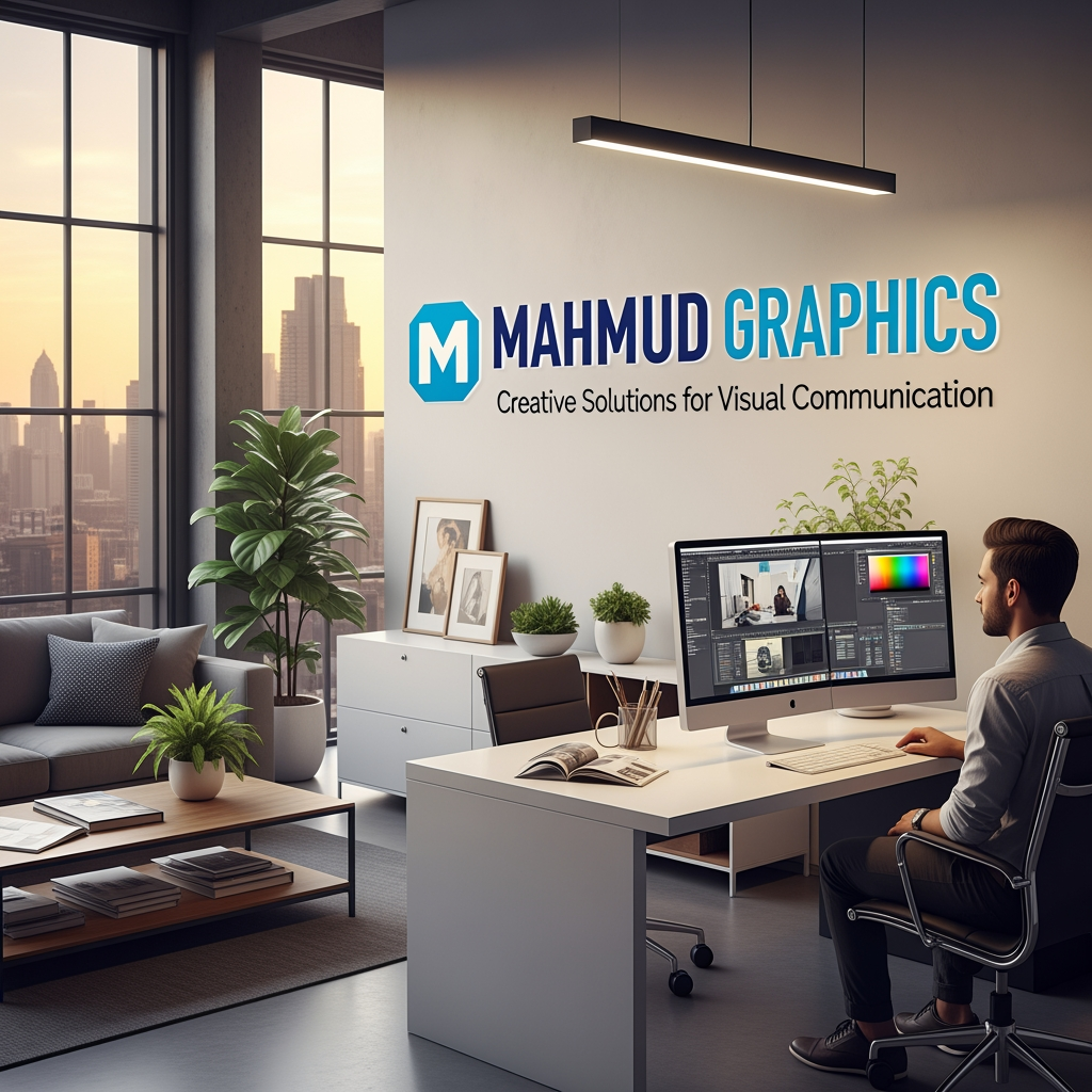 AI Design for MAHMUD GRAPHICS