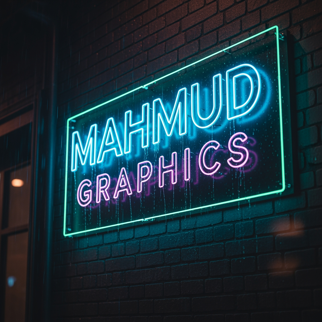 AI Design for MAHMUD GRAPHICS