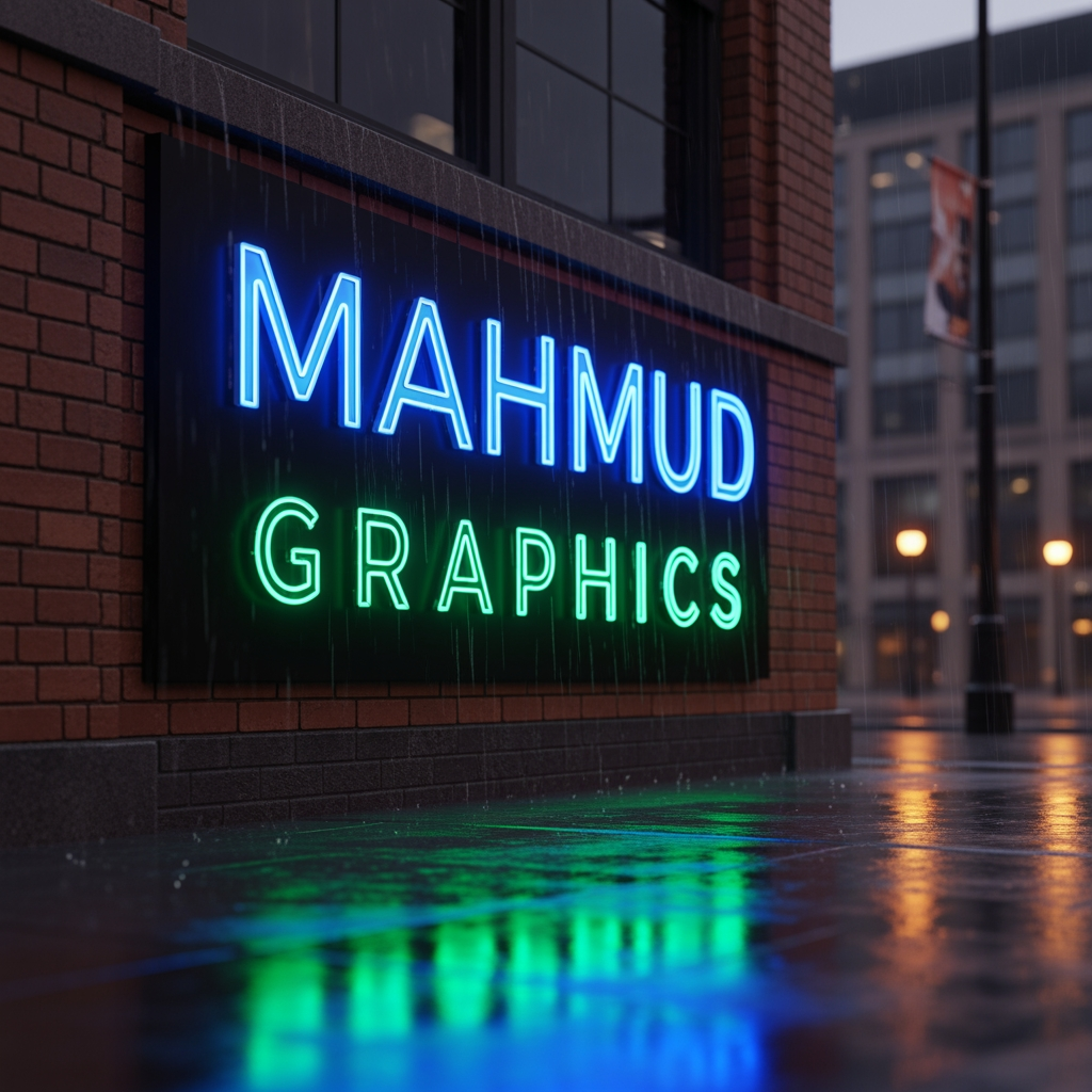 AI Design for MAHMUD GRAPHICS