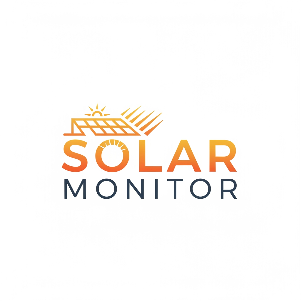 AI Design for i WANT TO CREATE A LOGO FOR SOLAR MONITOR WEBSITE IT IS RELATED TO SOLAR PANNEL AND SOLAR ENERGY LOGO TYPE SHOULD ME WORD MARK AND NAME FOR LOGO IS SOLAR MONITOR