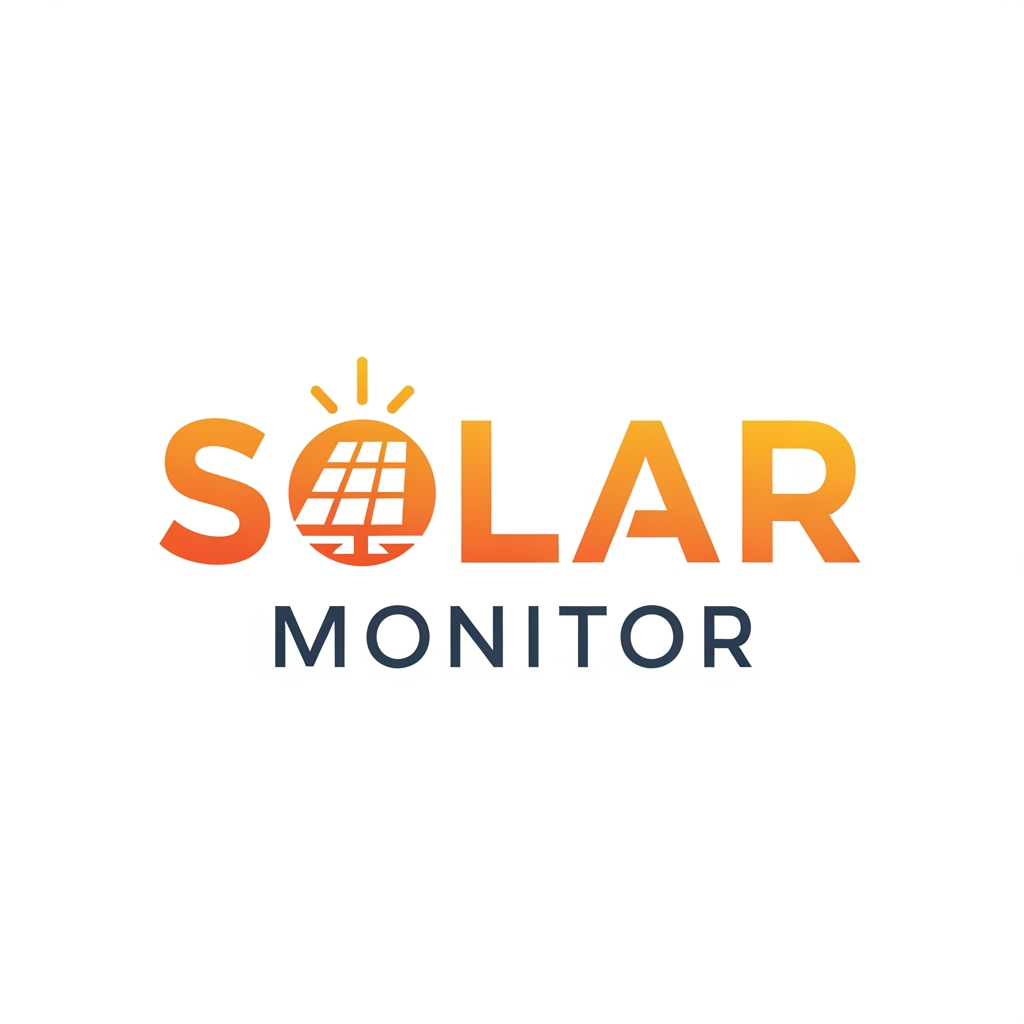 AI Design for i WANT TO CREATE A LOGO FOR SOLAR MONITOR WEBSITE IT IS RELATED TO SOLAR PANNEL AND SOLAR ENERGY LOGO TYPE SHOULD ME WORD MARK AND NAME FOR LOGO IS SOLAR MONITOR