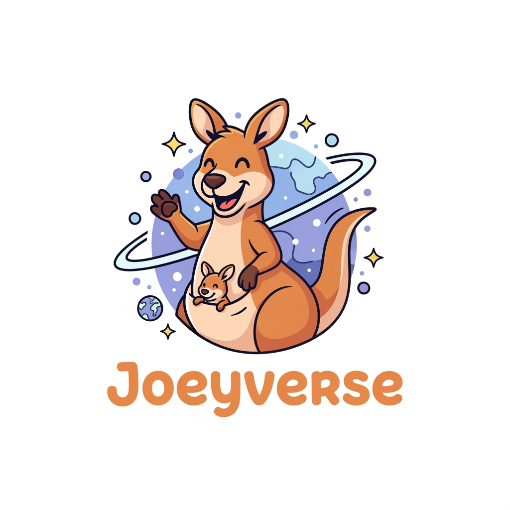 AI Design for create a logo for pet care website name: Joeyverse