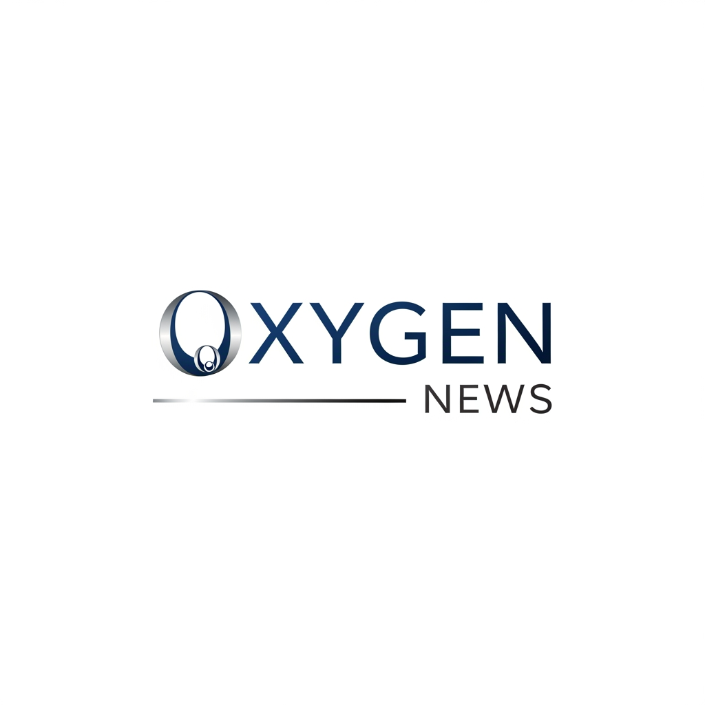 AI Design for create a logo for news channel name oxygen news. create a simple rich and elegant. not necessary to take oxygen in logo. get me more option. i m not liking it. keep it sime. its very clumsy and funky