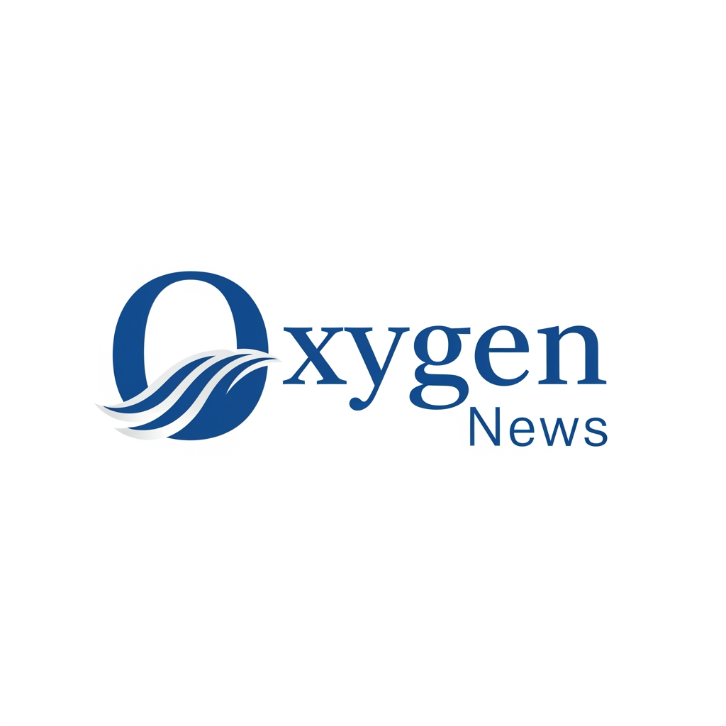 AI Design for create a logo for news channel name oxygen news. create a simple rich and elegant. not necessary to take oxygen in logo. get me more option. i m not liking it. keep it simple. its very clumsy and funky