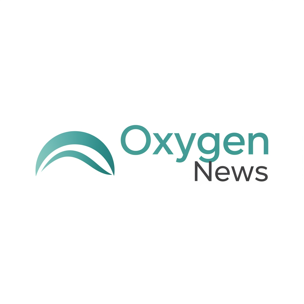 AI Design for create a logo for news channel name oxygen news. create a simple rich and elegant. not necessary to take oxygen in logo. get me more option. i m not liking it